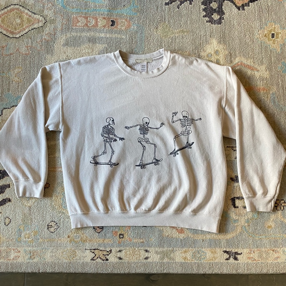 Project Social T Skateboard Skeletons Sweatshirt
